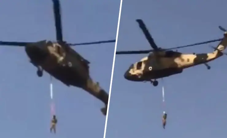 Taliban 'Gantung' orang bawah helikopter, ini penjelasannya..