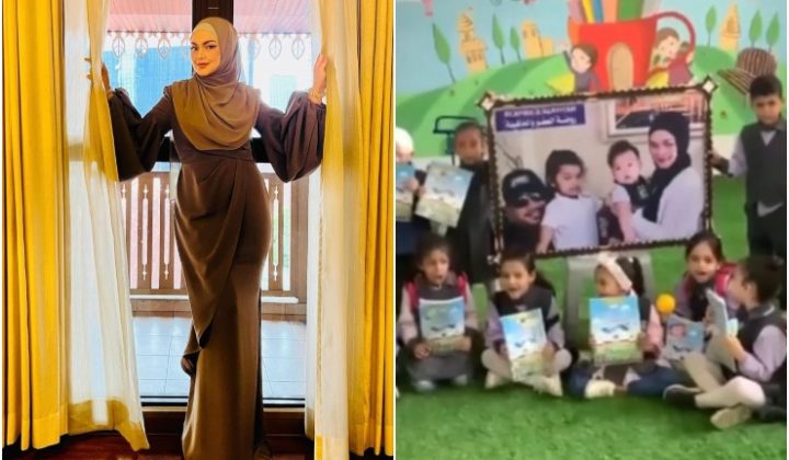 Siti Nurhaliza buka untuk anak-anak gaza di Palestin