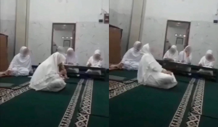 wanita meninggal dunia ketika baca al-Quran